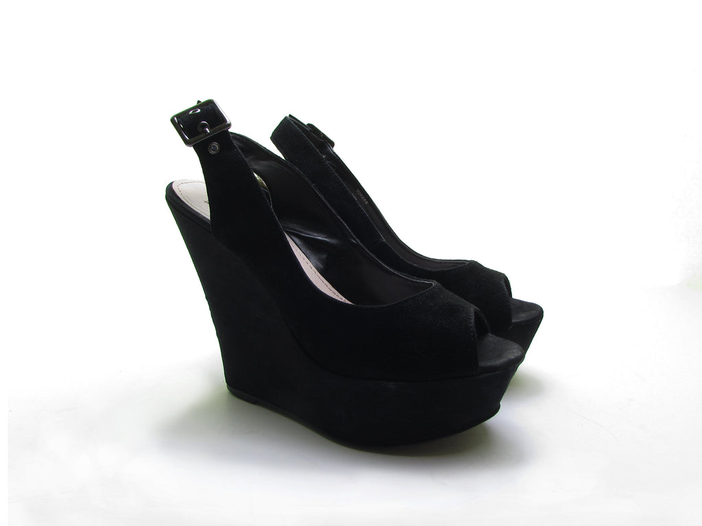 MONTANE in BLACK Platform Sandals - OTBT shoes
